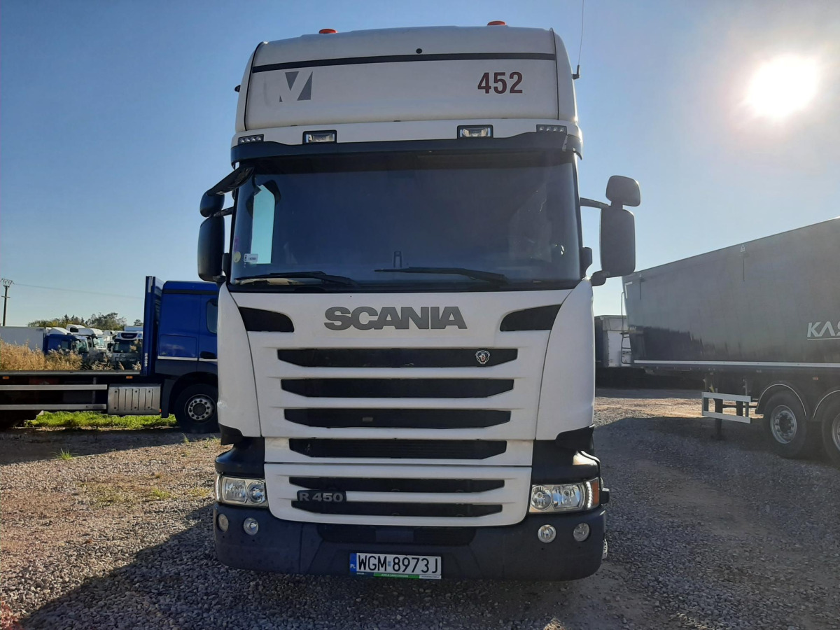 SCANIA R450 CIĄGNIK SIODŁOWY - Vetopöytäauto: kuva SCANIA R450 CIĄGNIK SIODŁOWY - Vetopöytäauto SCANIA R450 CIĄGNIK SIODŁOWY - Vetopöytäauto: kuva SCANIA R450 CIĄGNIK SIODŁOWY - Vetopöytäauto