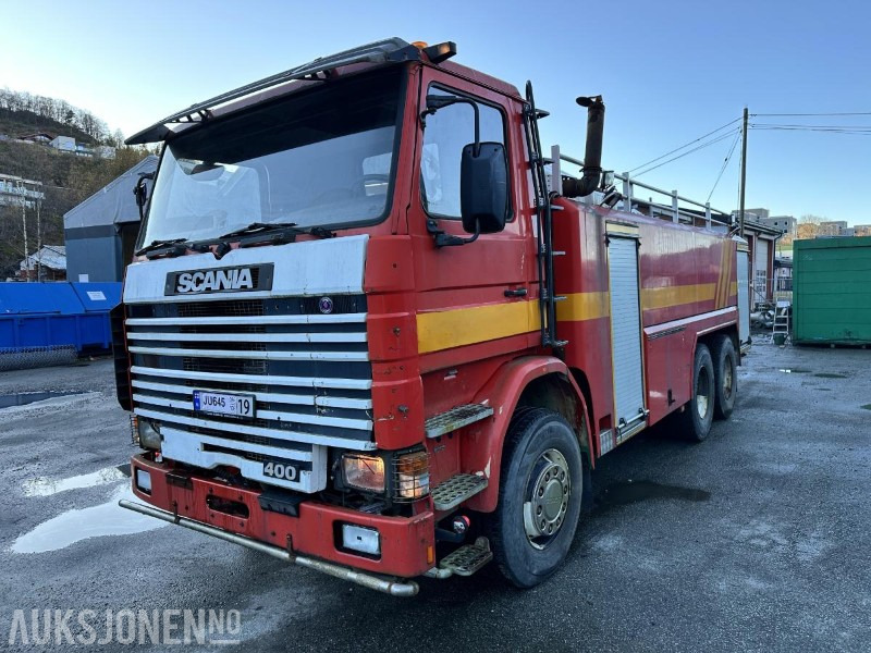 1992 Scania R 113ML - 400 6X2 Tankbil/Brannbil med vannkanon - Repobjekt, 553874km - Paloauto: kuva 1992 Scania R 113ML - 400 6X2 Tankbil/Brannbil med vannkanon - Repobjekt, 553874km - Paloauto 1992 Scania R 113ML - 400 6X2 Tankbil/Brannbil med vannkanon - Repobjekt, 553874km - Paloauto: kuva 1992 Scania R 113ML - 400 6X2 Tankbil/Brannbil med vannkanon - Repobjekt, 553874km - Paloauto