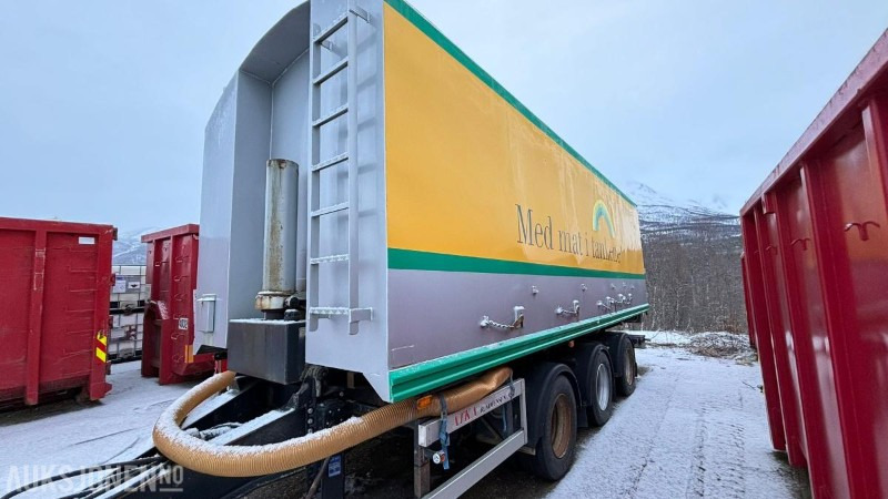 1996 ATKA RSP 24 trippelkjerre med Hillevåg tipp bulktank 6 kammers - Säiliöperävaunu: kuva  1996 ATKA RSP 24 trippelkjerre med Hillevåg tipp bulktank 6 kammers - Säiliöperävaunu 1996 ATKA RSP 24 trippelkjerre med Hillevåg tipp bulktank 6 kammers - Säiliöperävaunu: kuva  1996 ATKA RSP 24 trippelkjerre med Hillevåg tipp bulktank 6 kammers - Säiliöperävaunu