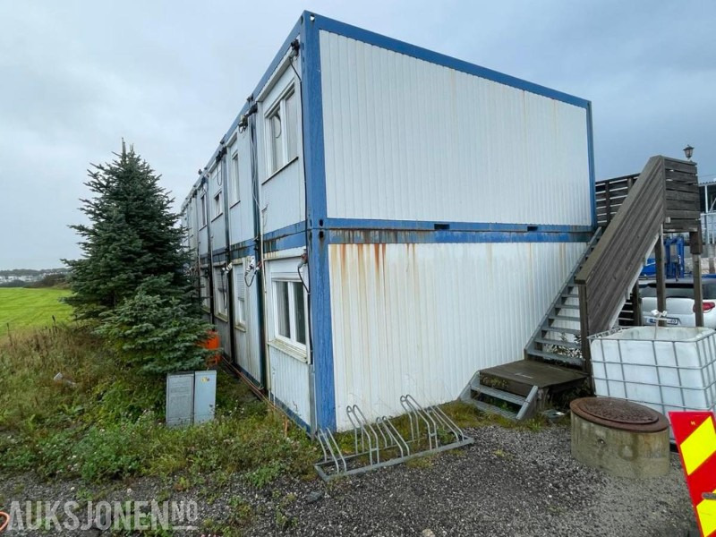 2015 Brakkerigg - Containerbrakker i stål med 8 hybler komplett med hybelkomfyr, dusj, toalett, lys og varme. - Rakennustarvikkeet: kuva 2015 Brakkerigg - Containerbrakker i stål med 8 hybler komplett med hybelkomfyr, dusj, toalett, lys og varme. - Rakennustarvikkeet 2015 Brakkerigg - Containerbrakker i stål med 8 hybler komplett med hybelkomfyr, dusj, toalett, lys og varme. - Rakennustarvikkeet: kuva 2015 Brakkerigg - Containerbrakker i stål med 8 hybler komplett med hybelkomfyr, dusj, toalett, lys og varme. - Rakennustarvikkeet