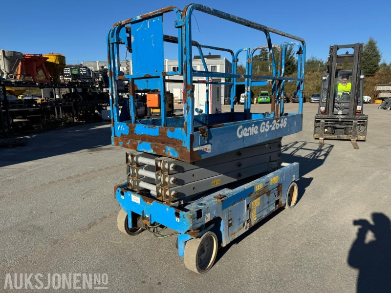 2016 Genie GS-2646 batteridreven sakselift / 10m / Årskontrollert - Henkilönostin: kuva 2016 Genie GS-2646 batteridreven sakselift / 10m / Årskontrollert - Henkilönostin 2016 Genie GS-2646 batteridreven sakselift / 10m / Årskontrollert - Henkilönostin: kuva 2016 Genie GS-2646 batteridreven sakselift / 10m / Årskontrollert - Henkilönostin