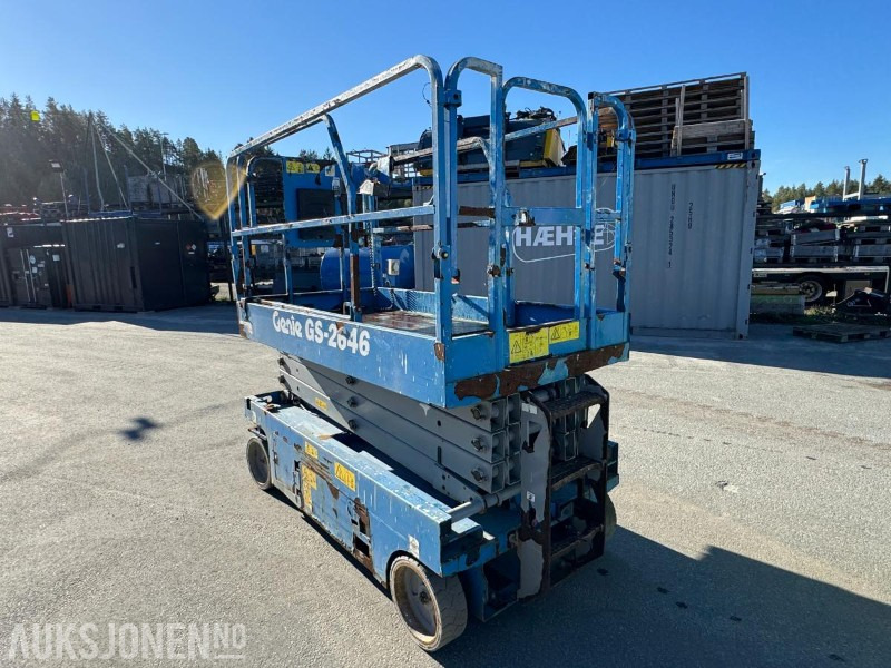 2016 Genie GS-2646 batteridreven sakselift / 10m / Årskontrollert - Henkilönostin: kuva 2016 Genie GS-2646 batteridreven sakselift / 10m / Årskontrollert - Henkilönostin 2016 Genie GS-2646 batteridreven sakselift / 10m / Årskontrollert - Henkilönostin: kuva 2016 Genie GS-2646 batteridreven sakselift / 10m / Årskontrollert - Henkilönostin