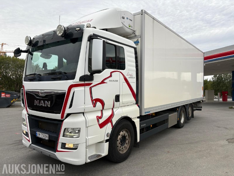2017 MAN TGX 26.560 6x2 skapbil - kjøl/frys - Umpikori kuorma-auto: kuva 2017 MAN TGX 26.560 6x2 skapbil - kjøl/frys - Umpikori kuorma-auto 2017 MAN TGX 26.560 6x2 skapbil - kjøl/frys - Umpikori kuorma-auto: kuva 2017 MAN TGX 26.560 6x2 skapbil - kjøl/frys - Umpikori kuorma-auto