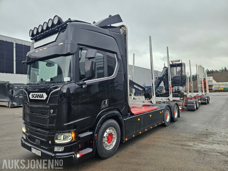 2020 Scania R730 B6x4NB med henger - Puuauto, Nosturiauto: kuva 2020 Scania R730 B6x4NB med henger - Puuauto, Nosturiauto 2020 Scania R730 B6x4NB med henger - Puuauto, Nosturiauto: kuva 2020 Scania R730 B6x4NB med henger - Puuauto, Nosturiauto