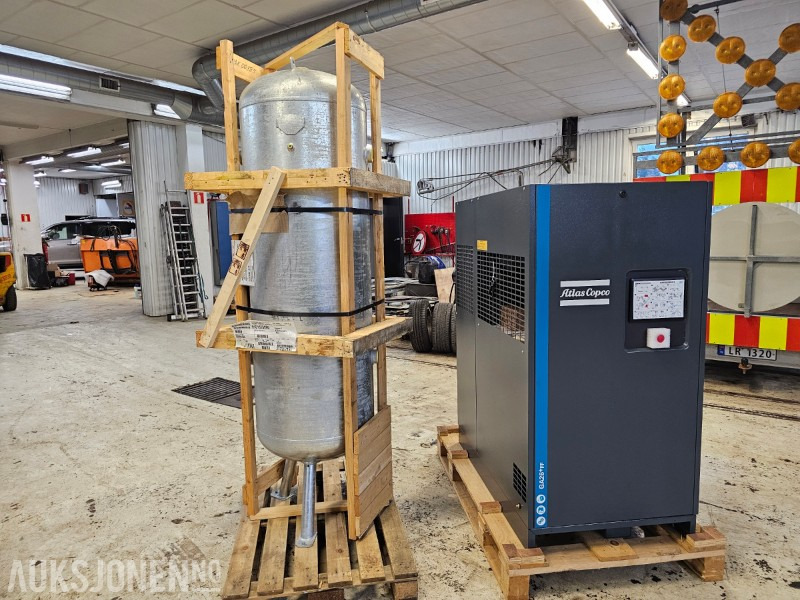 2023 Atlas Copco GA 26+ FF skruluft kompressor ubrukt - Rakennustarvikkeet: kuva 2023 Atlas Copco GA 26+ FF skruluft kompressor ubrukt - Rakennustarvikkeet 2023 Atlas Copco GA 26+ FF skruluft kompressor ubrukt - Rakennustarvikkeet: kuva 2023 Atlas Copco GA 26+ FF skruluft kompressor ubrukt - Rakennustarvikkeet