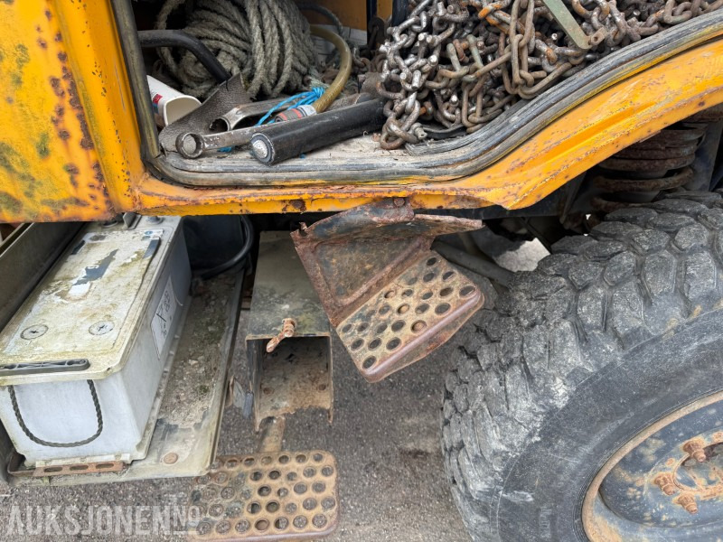Kunnallis-/ Erikoisajoneuvot 1981 Mercedes-Benz Unimog U 1000 T med kabeltrommelpåbygg – eldre, men funksjonell spesialmaskin: kuva Kunnallis-/ Erikoisajoneuvot 1981 Mercedes-Benz Unimog U 1000 T med kabeltrommelpåbygg – eldre, men funksjonell spesialmaskin