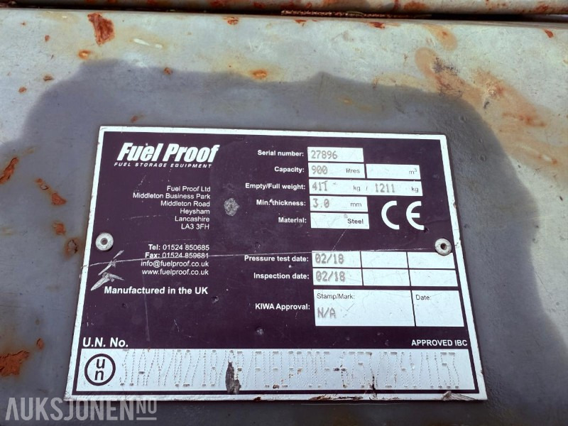 2018 Fuel Proof Cube Fuel Dispenser 900L - Lisälaitteet - Rakennuskoneet: kuva 2018 Fuel Proof Cube Fuel Dispenser 900L - Lisälaitteet - Rakennuskoneet 2018 Fuel Proof Cube Fuel Dispenser 900L - Lisälaitteet - Rakennuskoneet: kuva 2018 Fuel Proof Cube Fuel Dispenser 900L - Lisälaitteet - Rakennuskoneet