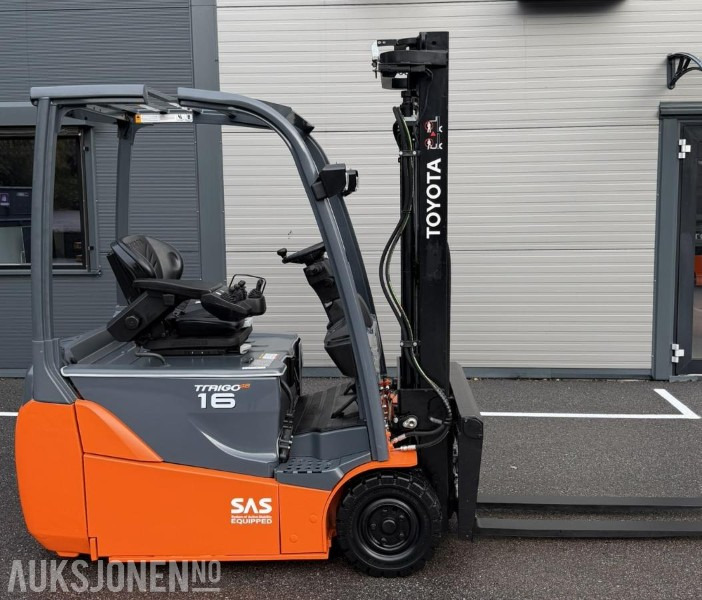 2010 Toyota 8FBET16 elektrisk gaffeltruck - Materiaalinkäsittely: kuva 2010 Toyota 8FBET16 elektrisk gaffeltruck - Materiaalinkäsittely 2010 Toyota 8FBET16 elektrisk gaffeltruck - Materiaalinkäsittely: kuva 2010 Toyota 8FBET16 elektrisk gaffeltruck - Materiaalinkäsittely