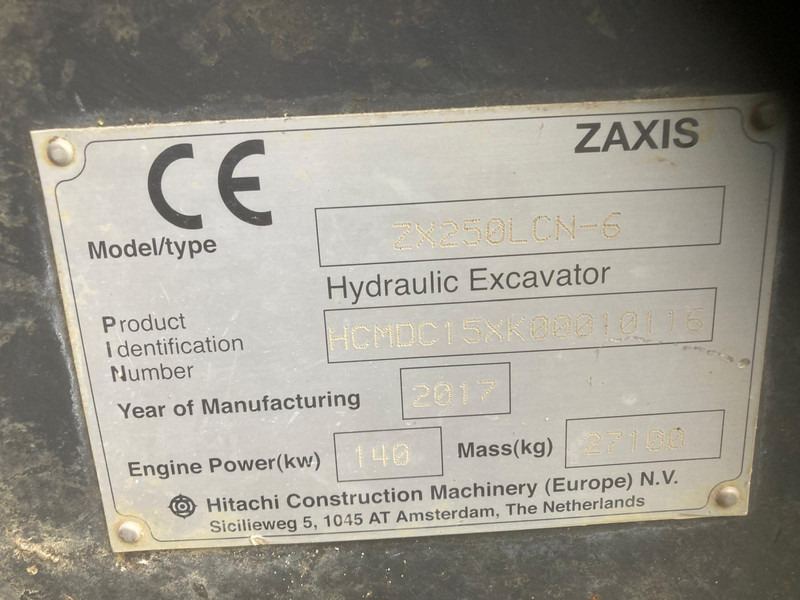 Hitachi ZX250LCN-6 - Telakaivukone: kuva Hitachi ZX250LCN-6 - Telakaivukone Hitachi ZX250LCN-6 - Telakaivukone: kuva Hitachi ZX250LCN-6 - Telakaivukone