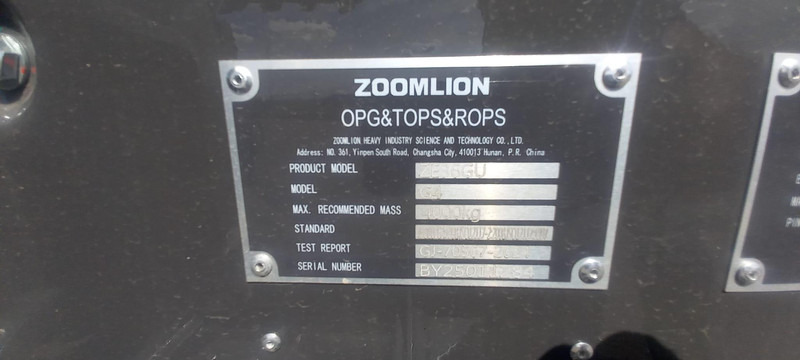 Uusi Minikuormaaja Zoomlion ZE36GU: kuva Uusi Minikuormaaja Zoomlion ZE36GU
