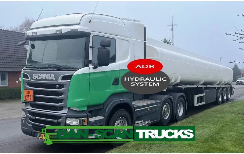 Scania R520 V8 ADR fuel transport. Twensteer. Air / Air suspension. V8 engine. Hydr. system - Vetopöytäauto: kuva Scania R520 V8 ADR fuel transport. Twensteer. Air / Air suspension. V8 engine. Hydr. system - Vetopöytäauto Scania R520 V8 ADR fuel transport. Twensteer. Air / Air suspension. V8 engine. Hydr. system - Vetopöytäauto: kuva Scania R520 V8 ADR fuel transport. Twensteer. Air / Air suspension. V8 engine. Hydr. system - Vetopöytäauto
