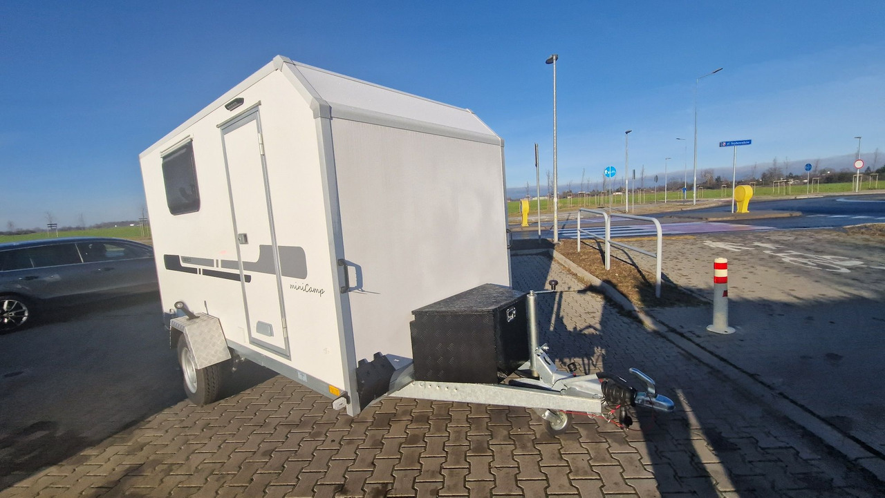 Asuntovaunu Minicamp Everest Lekki mały kemping camper DMC 600 do 1000kg NOWA: kuva Asuntovaunu Minicamp Everest Lekki mały kemping camper DMC 600 do 1000kg NOWA