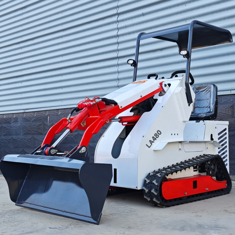 Uusi Liukuohjattu kuormaaja LEZUM Free Shipping Mini Skid Steer Loader Compact Track Electric/Diesel Chinese Mini Skid Steer Loader For Sale With Mini Skid Steer Attachments 4 In 1 Bucket: kuva Uusi Liukuohjattu kuormaaja LEZUM Free Shipping Mini Skid Steer Loader Compact Track Electric/Diesel Chinese Mini Skid Steer Loader For Sale With Mini Skid Steer Attachments 4 In 1 Bucket