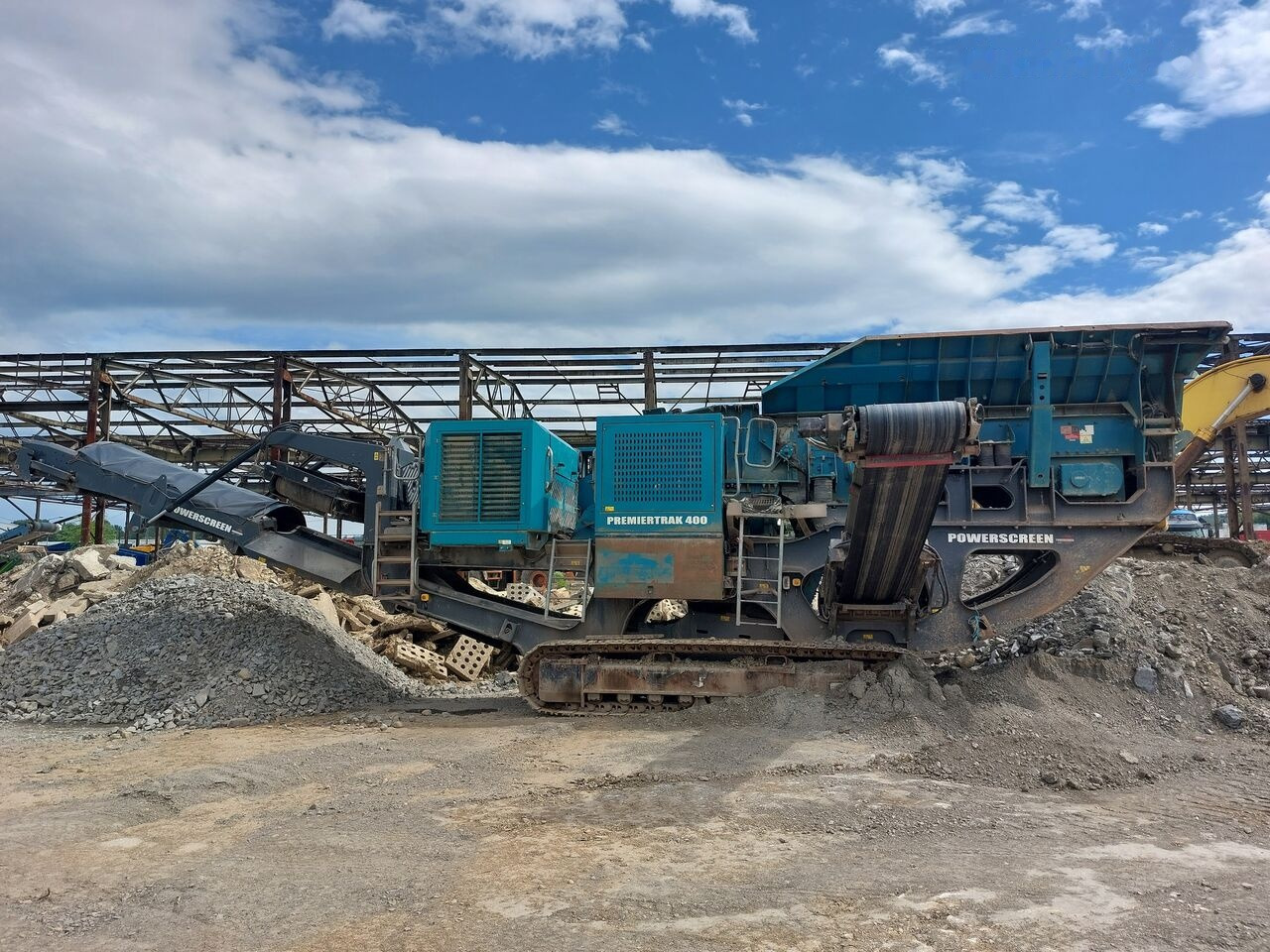 Powerscreen Premiertrak 400 - Mobiilimurskain: kuva Powerscreen Premiertrak 400 - Mobiilimurskain Powerscreen Premiertrak 400 - Mobiilimurskain: kuva Powerscreen Premiertrak 400 - Mobiilimurskain