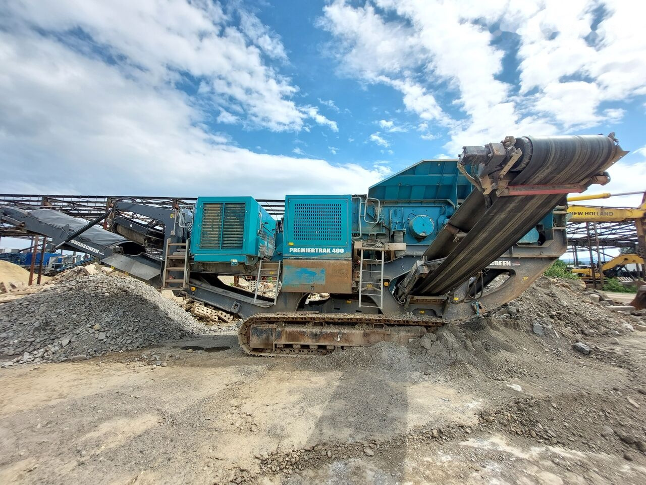 Powerscreen Premiertrak 400 - Mobiilimurskain: kuva Powerscreen Premiertrak 400 - Mobiilimurskain Powerscreen Premiertrak 400 - Mobiilimurskain: kuva Powerscreen Premiertrak 400 - Mobiilimurskain