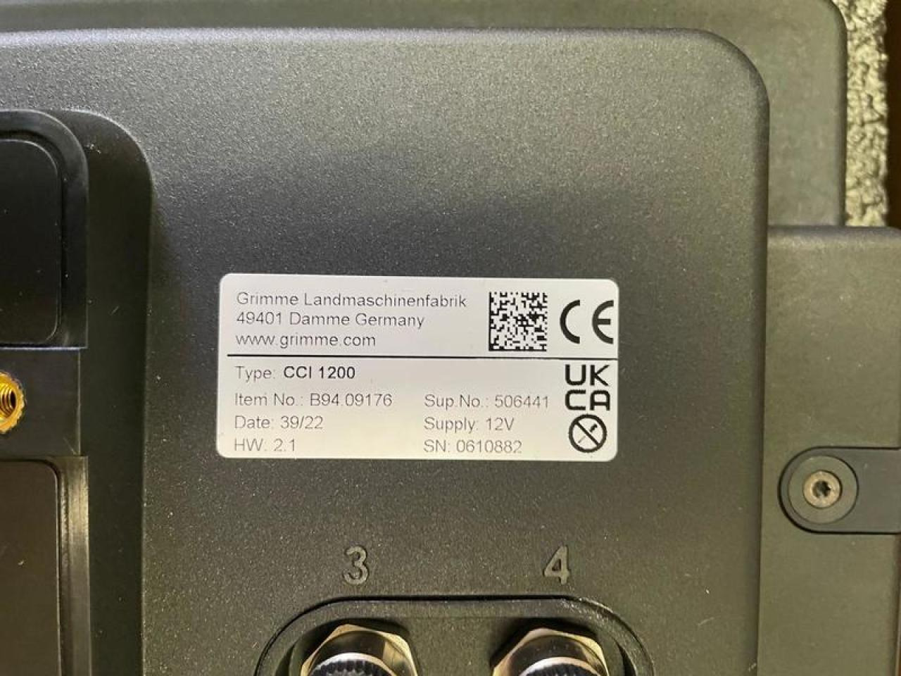 Grimme TERMINAL CCI 1200AKTION - Navigointijärjestelmä - Perunannostokone: kuva Grimme TERMINAL CCI 1200AKTION - Navigointijärjestelmä - Perunannostokone Grimme TERMINAL CCI 1200AKTION - Navigointijärjestelmä - Perunannostokone: kuva Grimme TERMINAL CCI 1200AKTION - Navigointijärjestelmä - Perunannostokone