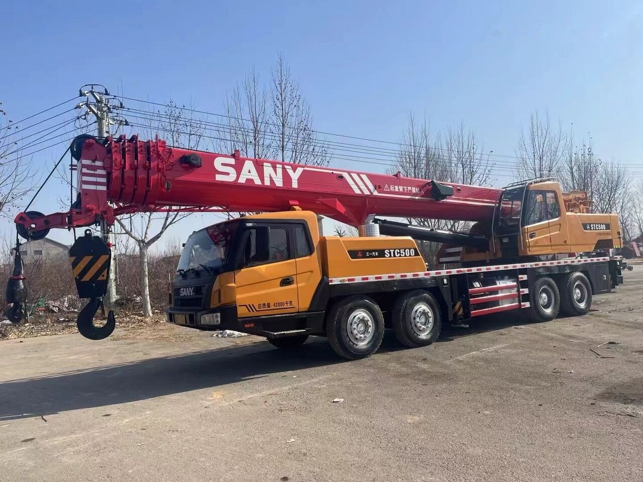 Palfinger Sany STC500 STC550 STC700 STC800 STC1000 - Ajoneuvonosturi: kuva Palfinger Sany STC500 STC550 STC700 STC800 STC1000 - Ajoneuvonosturi Palfinger Sany STC500 STC550 STC700 STC800 STC1000 - Ajoneuvonosturi: kuva Palfinger Sany STC500 STC550 STC700 STC800 STC1000 - Ajoneuvonosturi