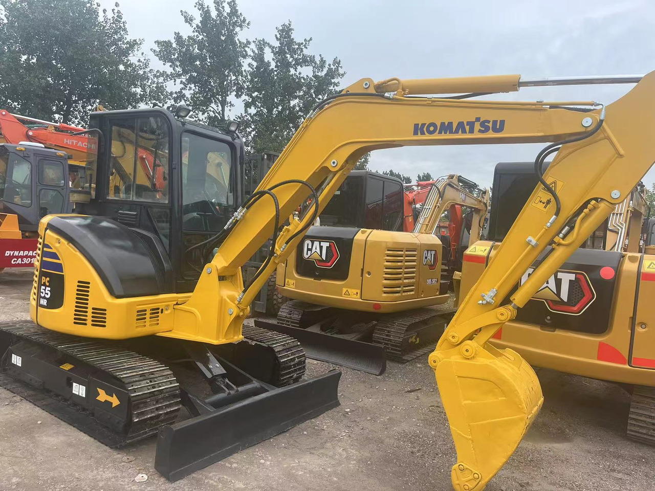 Komatsu PC55MR - Minikuormaaja: kuva Komatsu PC55MR - Minikuormaaja Komatsu PC55MR - Minikuormaaja: kuva Komatsu PC55MR - Minikuormaaja
