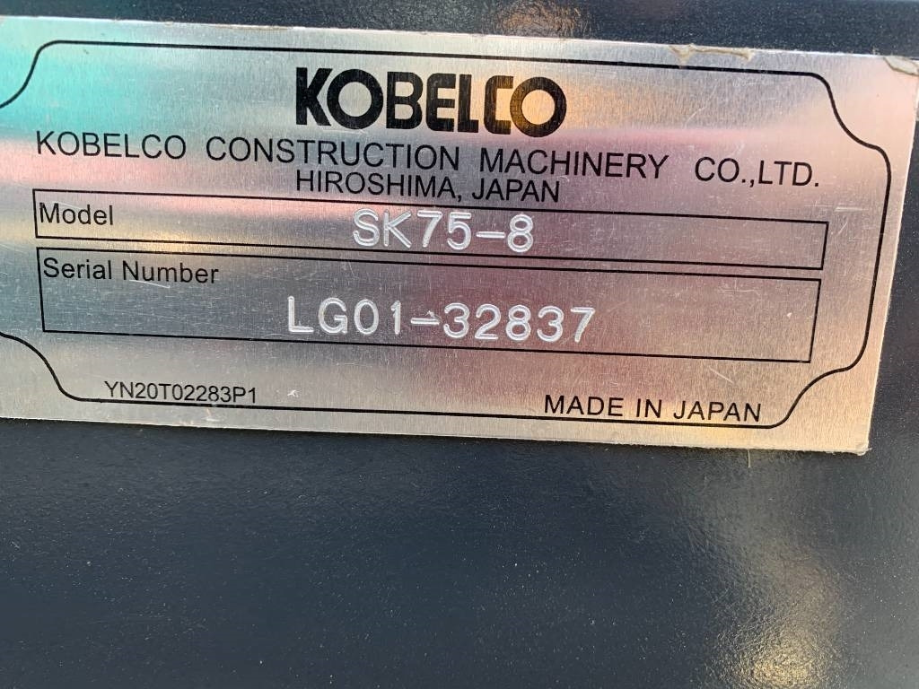 Kobelco SK 75 - Telakaivukone: kuva Kobelco SK 75 - Telakaivukone Kobelco SK 75 - Telakaivukone: kuva Kobelco SK 75 - Telakaivukone