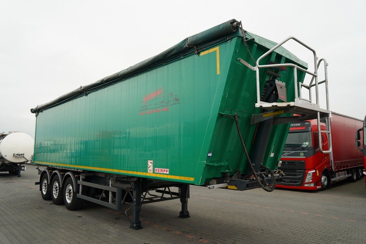 Kempf WYWROTKA 60m3 / KLAPO DRZWI / OŚ PODNOSZONA / 20 - Kippiauto puoliperävaunu: kuva  Kempf WYWROTKA 60m3 / KLAPO DRZWI / OŚ PODNOSZONA / 20 - Kippiauto puoliperävaunu Kempf WYWROTKA 60m3 / KLAPO DRZWI / OŚ PODNOSZONA / 20 - Kippiauto puoliperävaunu: kuva  Kempf WYWROTKA 60m3 / KLAPO DRZWI / OŚ PODNOSZONA / 20 - Kippiauto puoliperävaunu