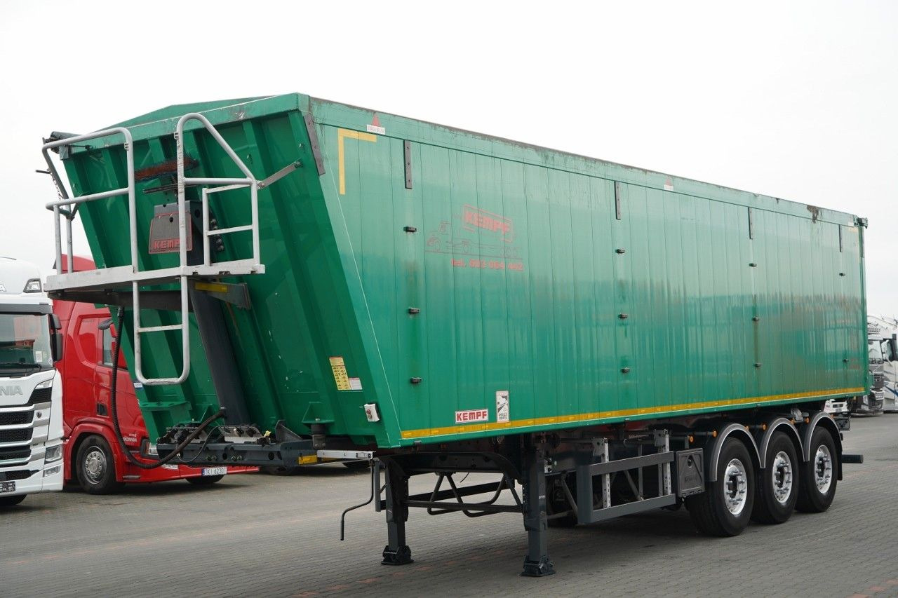 Kempf WYWROTKA 60m3 / KLAPO DRZWI / OŚ PODNOSZONA / 20 - Kippiauto puoliperävaunu: kuva  Kempf WYWROTKA 60m3 / KLAPO DRZWI / OŚ PODNOSZONA / 20 - Kippiauto puoliperävaunu Kempf WYWROTKA 60m3 / KLAPO DRZWI / OŚ PODNOSZONA / 20 - Kippiauto puoliperävaunu: kuva  Kempf WYWROTKA 60m3 / KLAPO DRZWI / OŚ PODNOSZONA / 20 - Kippiauto puoliperävaunu