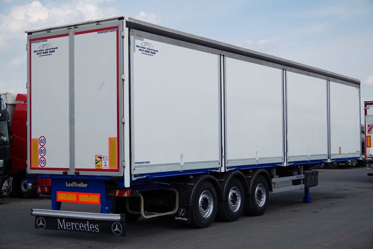 LeciTrailer KONTENER / KOFFER / OTWIERANE BOKI / MOCNA PODŁO - Refrigeraattori puoliperävaunu: kuva  LeciTrailer KONTENER / KOFFER / OTWIERANE BOKI / MOCNA PODŁO - Refrigeraattori puoliperävaunu LeciTrailer KONTENER / KOFFER / OTWIERANE BOKI / MOCNA PODŁO - Refrigeraattori puoliperävaunu: kuva  LeciTrailer KONTENER / KOFFER / OTWIERANE BOKI / MOCNA PODŁO - Refrigeraattori puoliperävaunu