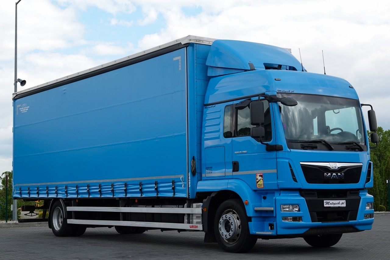 MAN TGM 18.290 / 6x2 / FIRANKA - 8,9 m / SOLÓWKA / - Pressukapelli kuorma-auto: kuva MAN TGM 18.290 / 6x2 / FIRANKA - 8,9 m / SOLÓWKA / - Pressukapelli kuorma-auto MAN TGM 18.290 / 6x2 / FIRANKA - 8,9 m / SOLÓWKA / - Pressukapelli kuorma-auto: kuva MAN TGM 18.290 / 6x2 / FIRANKA - 8,9 m / SOLÓWKA / - Pressukapelli kuorma-auto