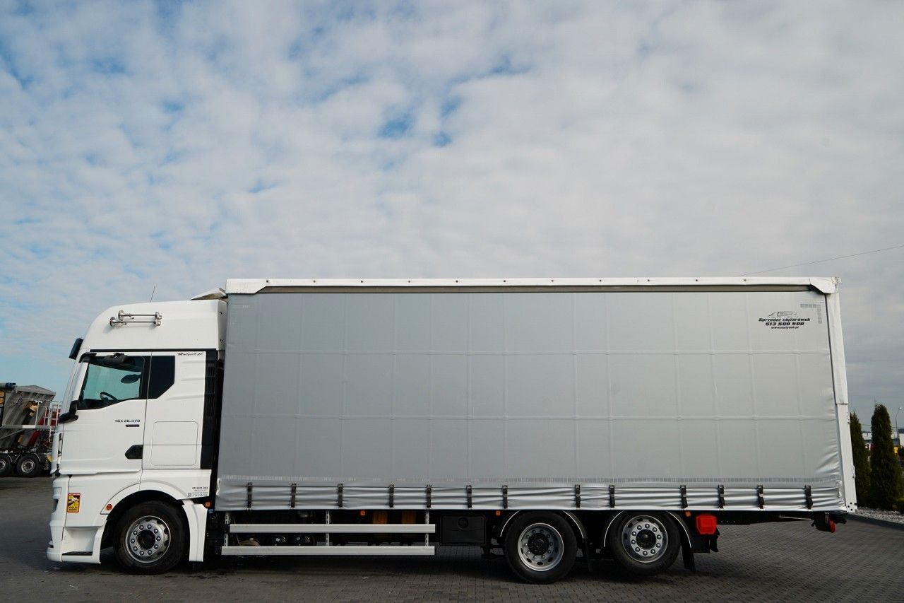 MAN TGX 26.470 / 6x2 / FIRANKA / SOLÓWKA / 6x2 / 12 - Pressukapelli kuorma-auto: kuva MAN TGX 26.470 / 6x2 / FIRANKA / SOLÓWKA / 6x2 / 12 - Pressukapelli kuorma-auto MAN TGX 26.470 / 6x2 / FIRANKA / SOLÓWKA / 6x2 / 12 - Pressukapelli kuorma-auto: kuva MAN TGX 26.470 / 6x2 / FIRANKA / SOLÓWKA / 6x2 / 12 - Pressukapelli kuorma-auto