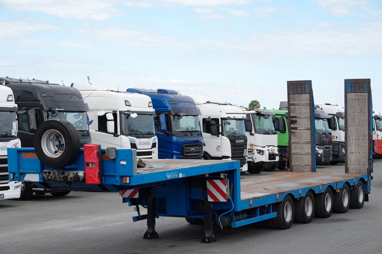 Nooteboom NISKOPODWOZIE / DMC: 80 000 KG / 5 OSI / SKRĘTNE - Apuvaunu puoliperävaunu: kuva  Nooteboom NISKOPODWOZIE / DMC: 80 000 KG / 5 OSI / SKRĘTNE - Apuvaunu puoliperävaunu Nooteboom NISKOPODWOZIE / DMC: 80 000 KG / 5 OSI / SKRĘTNE - Apuvaunu puoliperävaunu: kuva  Nooteboom NISKOPODWOZIE / DMC: 80 000 KG / 5 OSI / SKRĘTNE - Apuvaunu puoliperävaunu