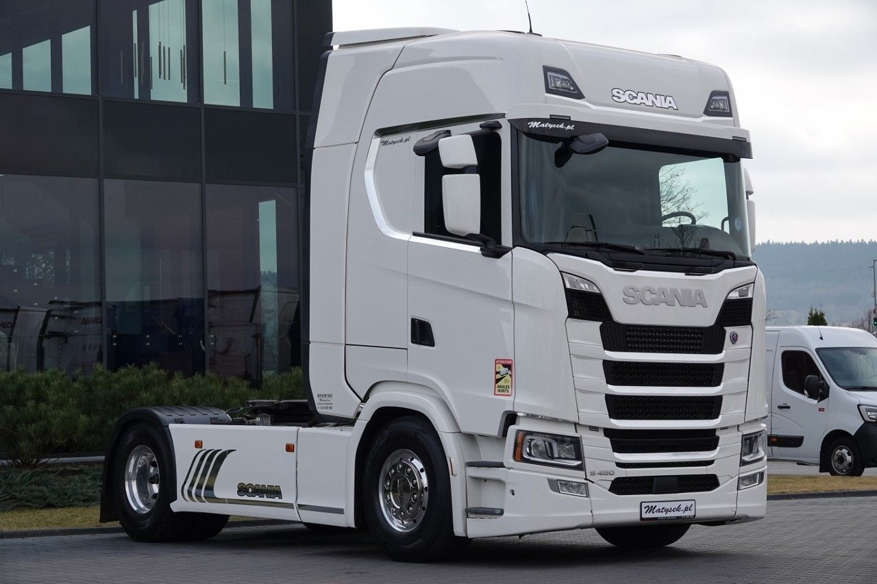 Scania S 450 / RETARDER / I-PARK COOL / ALUFELGI / HYD - Vetopöytäauto: kuva Scania S 450 / RETARDER / I-PARK COOL / ALUFELGI / HYD - Vetopöytäauto Scania S 450 / RETARDER / I-PARK COOL / ALUFELGI / HYD - Vetopöytäauto: kuva Scania S 450 / RETARDER / I-PARK COOL / ALUFELGI / HYD - Vetopöytäauto
