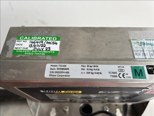 Ohaus T31XW platform scale - Elintarviketeollisuuden kone: kuva Ohaus T31XW platform scale - Elintarviketeollisuuden kone Ohaus T31XW platform scale - Elintarviketeollisuuden kone: kuva Ohaus T31XW platform scale - Elintarviketeollisuuden kone