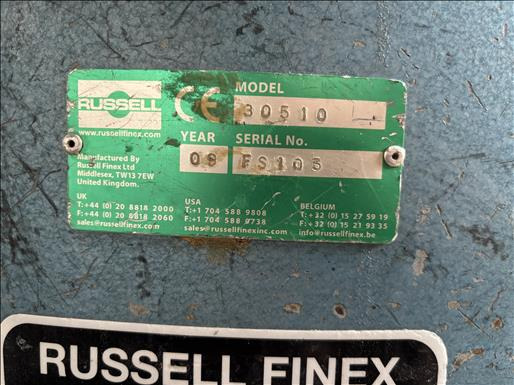 Russell Finex 30510 Separator - Viljan puhdistin: kuva Russell Finex 30510 Separator - Viljan puhdistin Russell Finex 30510 Separator - Viljan puhdistin: kuva Russell Finex 30510 Separator - Viljan puhdistin