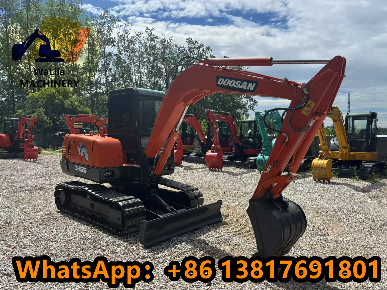 Doosan DH 55-7 DH55 (Good) - Minikuormaaja: kuva Doosan DH 55-7 DH55 (Good) - Minikuormaaja Doosan DH 55-7 DH55 (Good) - Minikuormaaja: kuva Doosan DH 55-7 DH55 (Good) - Minikuormaaja