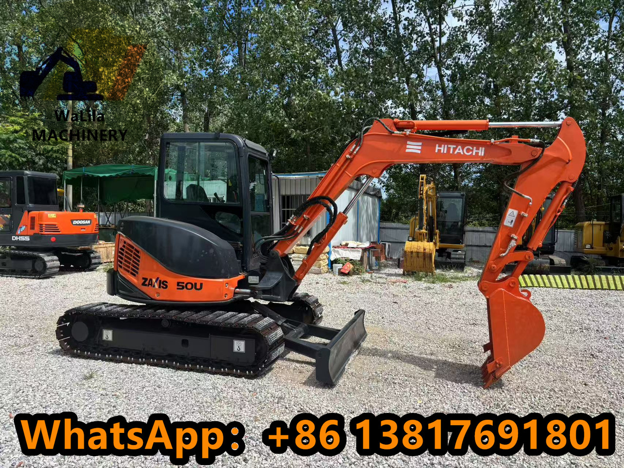 HITACHI ZX50US - Minikuormaaja: kuva HITACHI ZX50US - Minikuormaaja HITACHI ZX50US - Minikuormaaja: kuva HITACHI ZX50US - Minikuormaaja