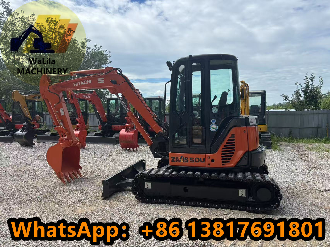 HITACHI ZX50US - Minikuormaaja: kuva HITACHI ZX50US - Minikuormaaja HITACHI ZX50US - Minikuormaaja: kuva HITACHI ZX50US - Minikuormaaja