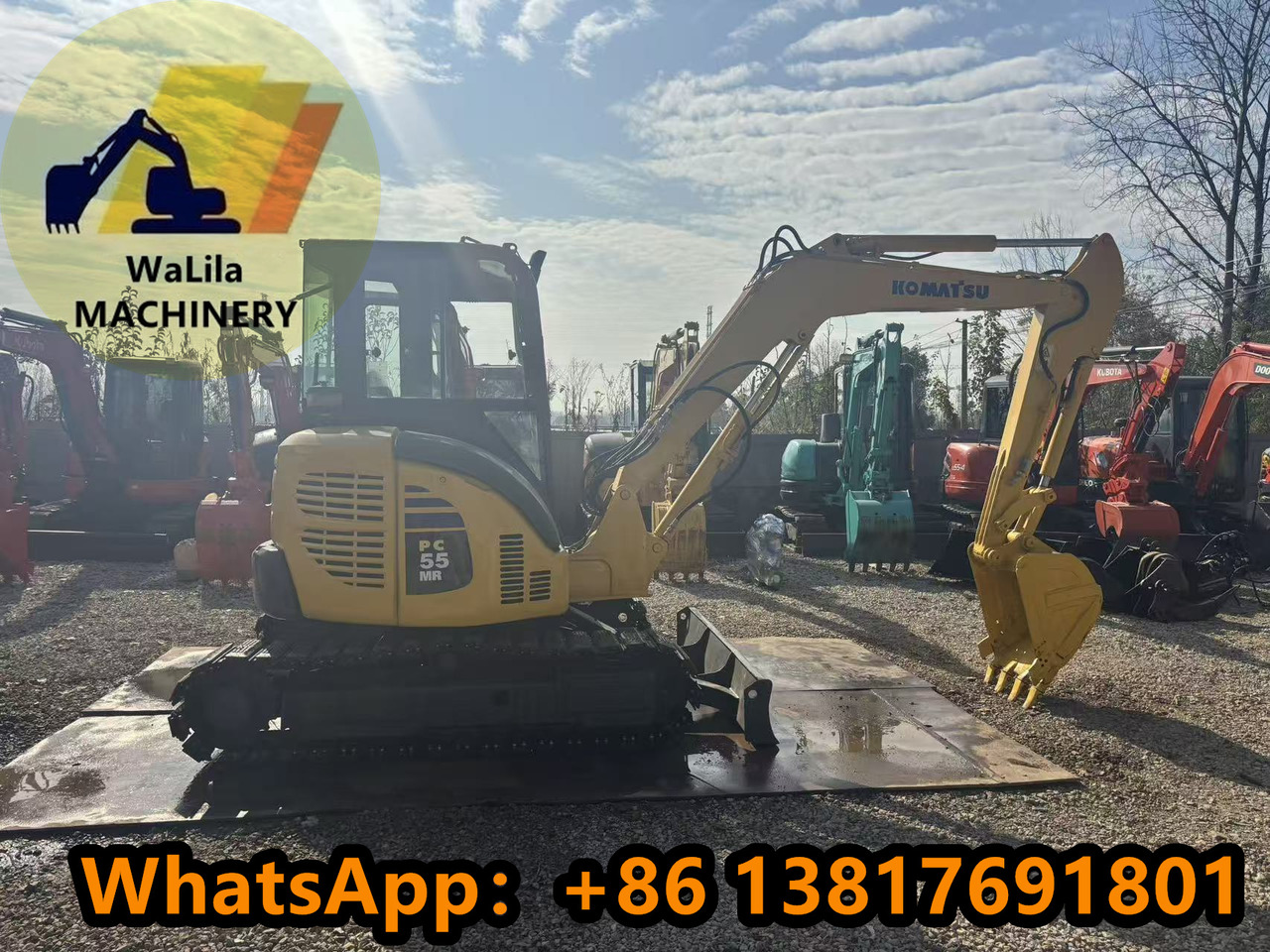 KOMATSU PC55MR-3 - Minikuormaaja: kuva KOMATSU PC55MR-3 - Minikuormaaja KOMATSU PC55MR-3 - Minikuormaaja: kuva KOMATSU PC55MR-3 - Minikuormaaja
