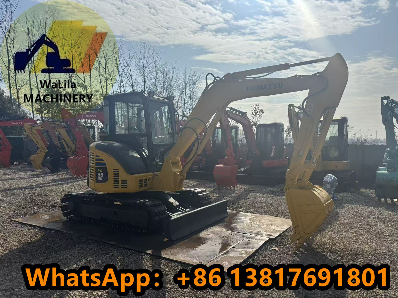 KOMATSU PC55MR-3 - Minikuormaaja: kuva KOMATSU PC55MR-3 - Minikuormaaja KOMATSU PC55MR-3 - Minikuormaaja: kuva KOMATSU PC55MR-3 - Minikuormaaja