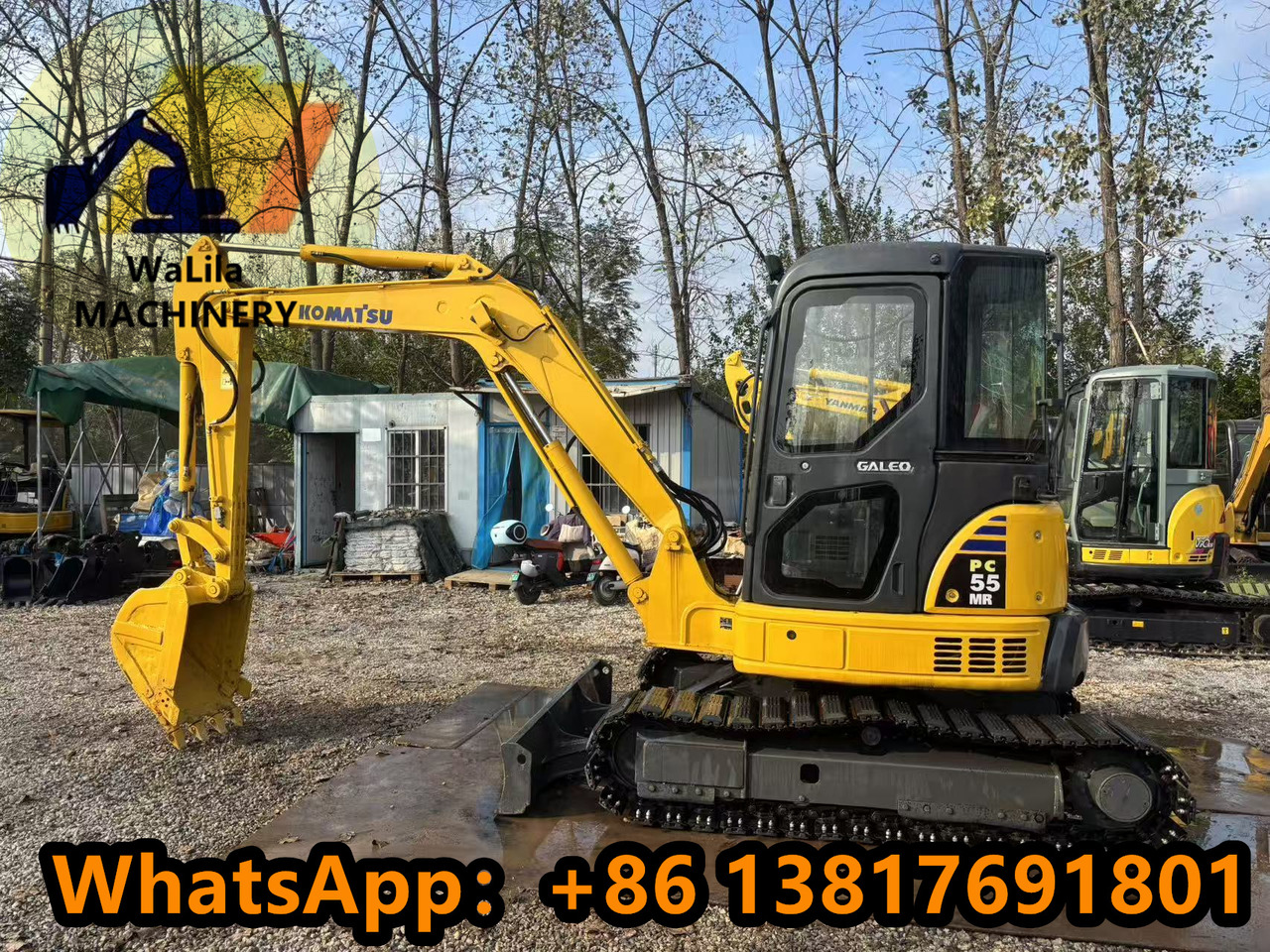 KOMATSU PC55MR - Minikuormaaja: kuva KOMATSU PC55MR - Minikuormaaja KOMATSU PC55MR - Minikuormaaja: kuva KOMATSU PC55MR - Minikuormaaja