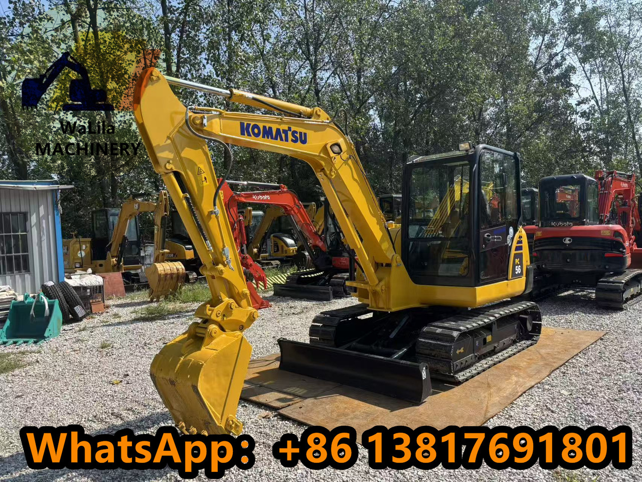 KOMATSU PC56-7 - Minikuormaaja: kuva KOMATSU PC56-7 - Minikuormaaja KOMATSU PC56-7 - Minikuormaaja: kuva KOMATSU PC56-7 - Minikuormaaja