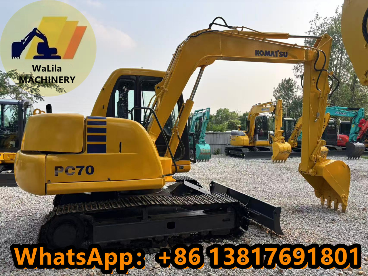 KOMATSU PC70 - Minikuormaaja: kuva KOMATSU PC70 - Minikuormaaja KOMATSU PC70 - Minikuormaaja: kuva KOMATSU PC70 - Minikuormaaja