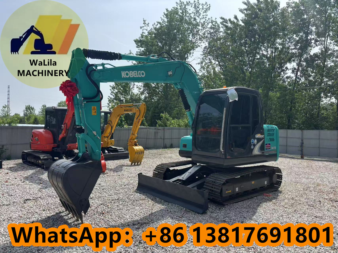 Minikuormaaja Kobelco SK 75 KOBELCO SK75-8: kuva Minikuormaaja Kobelco SK 75 KOBELCO SK75-8