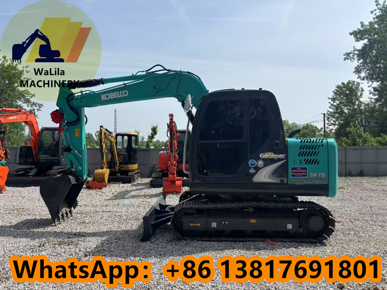 Minikuormaaja Kobelco SK 75 KOBELCO SK75-8: kuva Minikuormaaja Kobelco SK 75 KOBELCO SK75-8