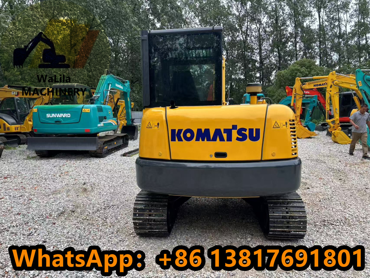Minikuormaaja Komatsu PC 56-7 PC56-7: kuva Minikuormaaja Komatsu PC 56-7 PC56-7