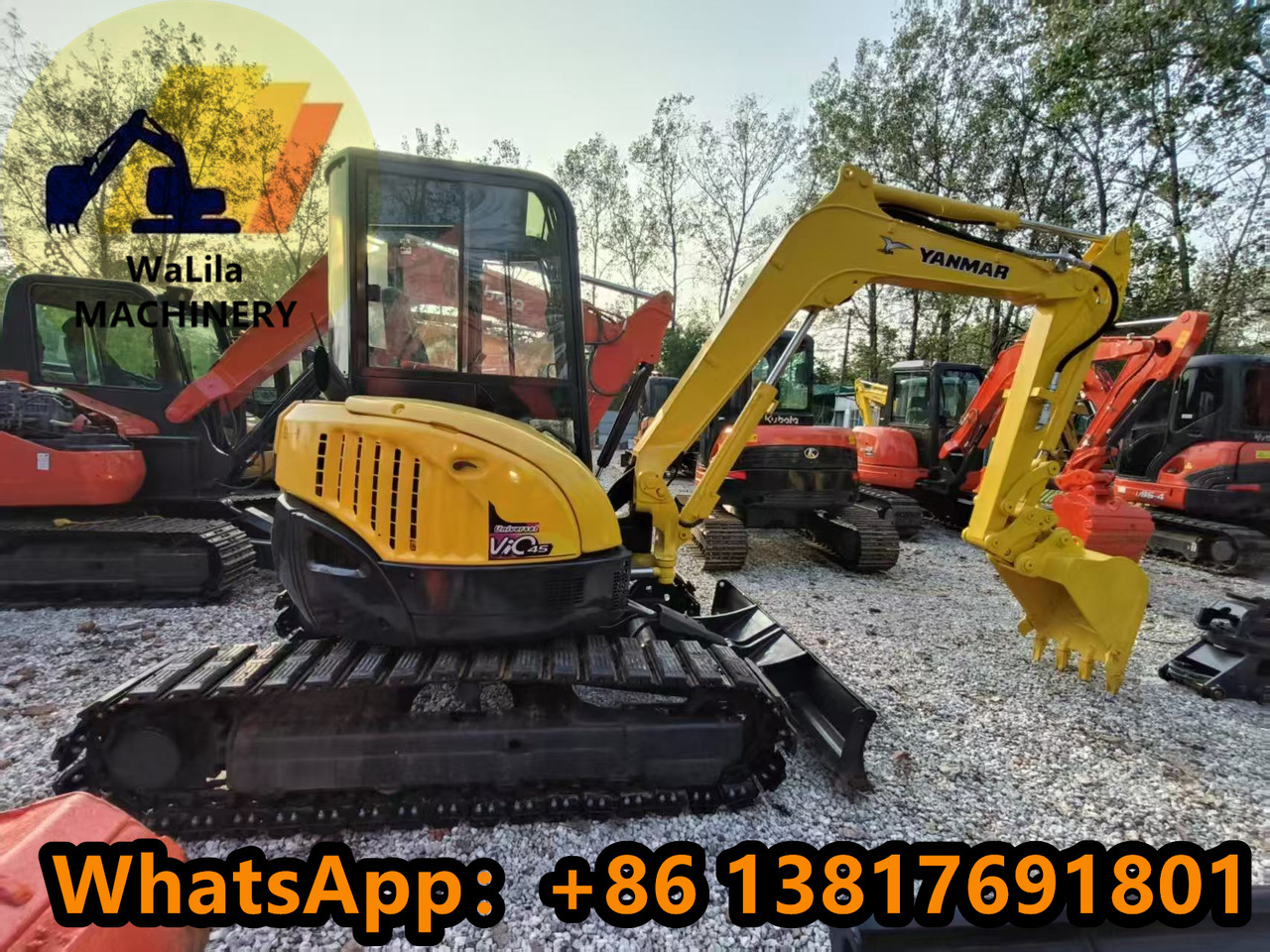 YANMAR VIO45 - Minikuormaaja: kuva YANMAR VIO45 - Minikuormaaja YANMAR VIO45 - Minikuormaaja: kuva YANMAR VIO45 - Minikuormaaja