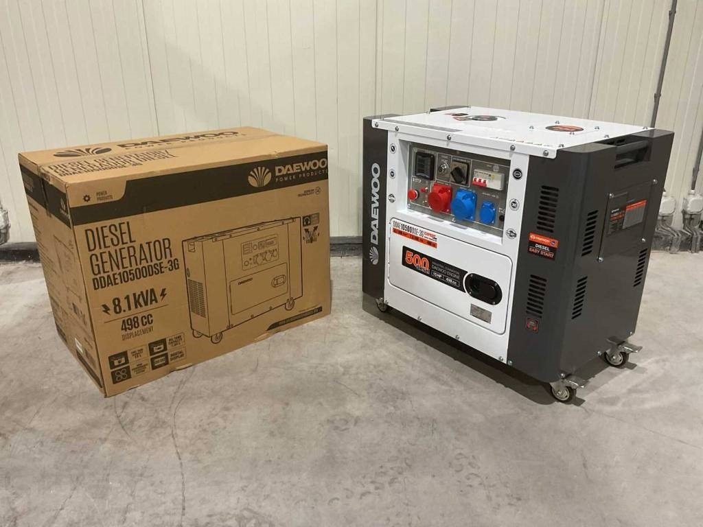 Daewoo DDAE10500DSE-3G  - Sähkögeneraattori: kuva Daewoo DDAE10500DSE-3G  - Sähkögeneraattori Daewoo DDAE10500DSE-3G  - Sähkögeneraattori: kuva Daewoo DDAE10500DSE-3G  - Sähkögeneraattori