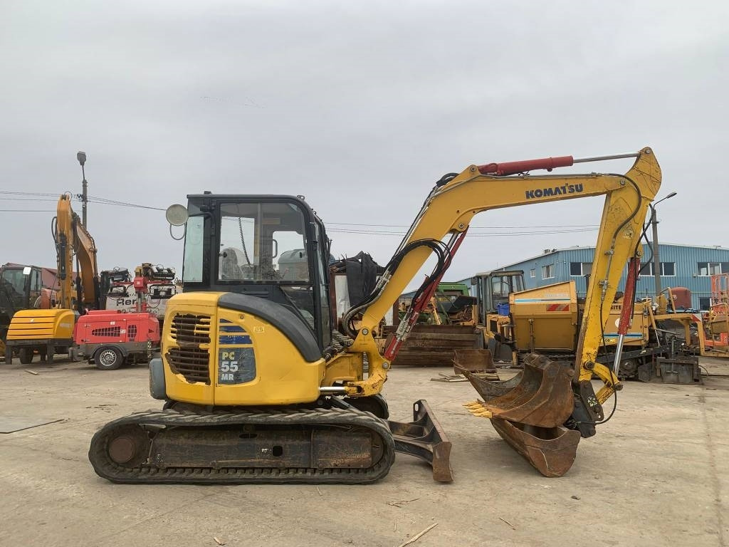 Komatsu PC 55 MR-3 - Minikuormaaja: kuva Komatsu PC 55 MR-3 - Minikuormaaja Komatsu PC 55 MR-3 - Minikuormaaja: kuva Komatsu PC 55 MR-3 - Minikuormaaja