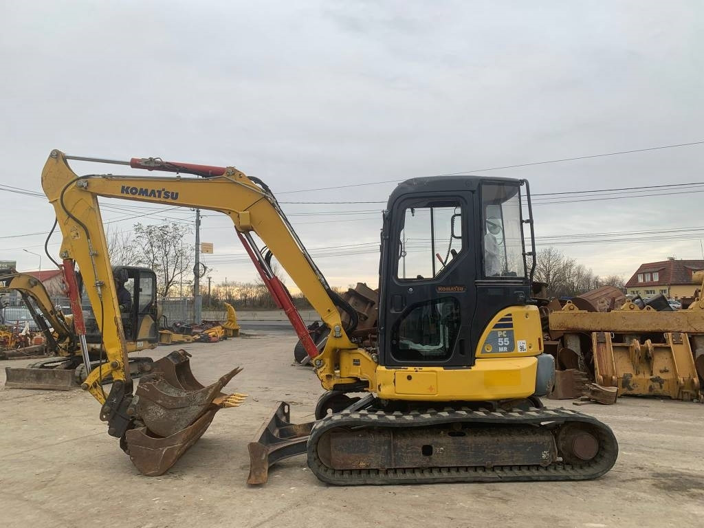 Komatsu PC 55 MR-3 - Minikuormaaja: kuva Komatsu PC 55 MR-3 - Minikuormaaja Komatsu PC 55 MR-3 - Minikuormaaja: kuva Komatsu PC 55 MR-3 - Minikuormaaja