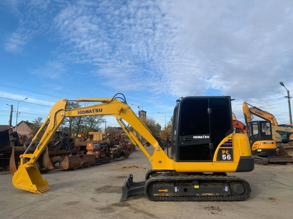 Komatsu PC 56-7 - Minikuormaaja: kuva Komatsu PC 56-7 - Minikuormaaja Komatsu PC 56-7 - Minikuormaaja: kuva Komatsu PC 56-7 - Minikuormaaja