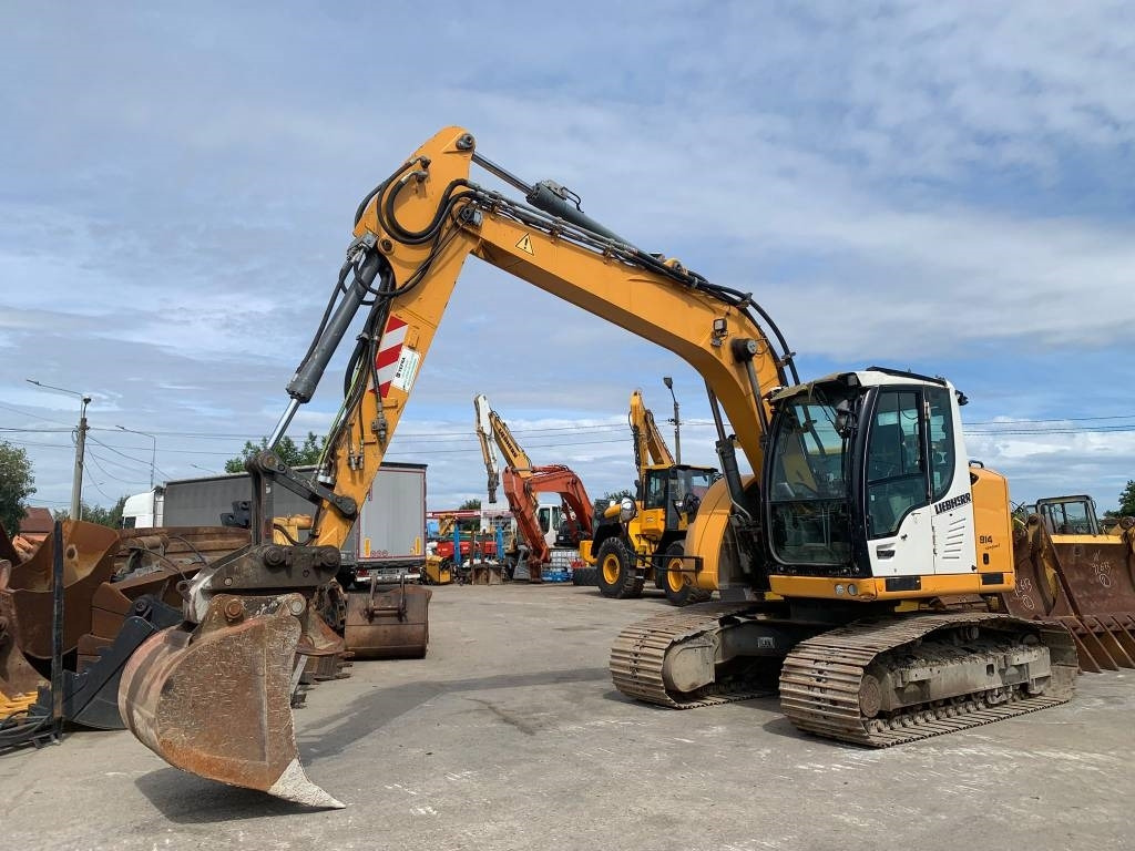 Liebherr R 914 Compact Litronic - Pyöräalustainen kaivinkone: kuva Liebherr R 914 Compact Litronic - Pyöräalustainen kaivinkone Liebherr R 914 Compact Litronic - Pyöräalustainen kaivinkone: kuva Liebherr R 914 Compact Litronic - Pyöräalustainen kaivinkone