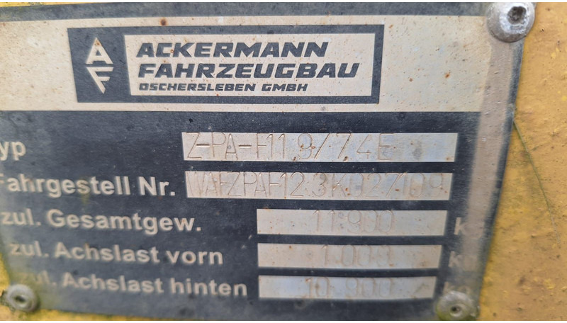 Ackermann 2 Achser Plane Spriegel - Pressukapelliperävaunu: kuva Ackermann 2 Achser Plane Spriegel - Pressukapelliperävaunu Ackermann 2 Achser Plane Spriegel - Pressukapelliperävaunu: kuva Ackermann 2 Achser Plane Spriegel - Pressukapelliperävaunu